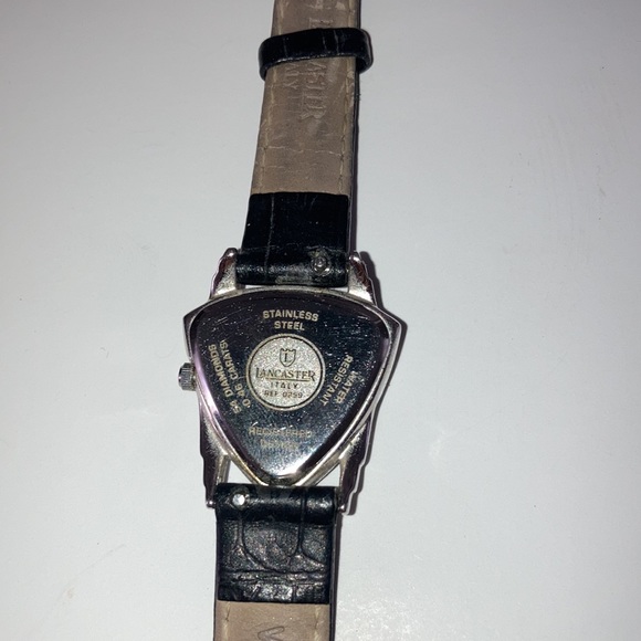 Lancaster Italy Diamond Triangle Watch - Picture 6 of 7